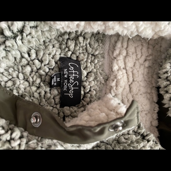 Fuzzy Sweatshirt/Jacket - Picture 2 of 4